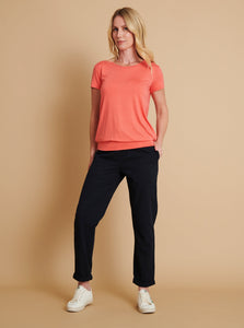 Asquith Smooth You Tee - Coral
