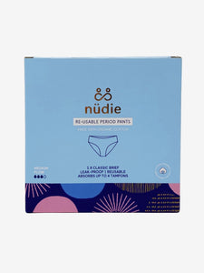 &Sisters nudie Re-usable Period Pants - Black