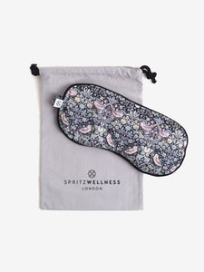 Spritz Wellness Liberty Print Aromatherapy Eye Mask - Strawberry Thief