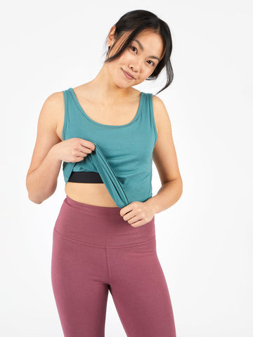 hardbackhollow Eco Support Yoga Top