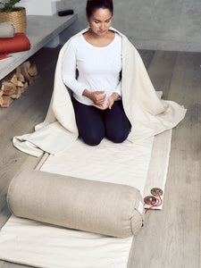 hardbackhollow Organic Cotton Restorative Yoga Mat