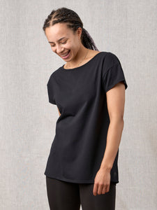 countryflyers Open Back T-Shirt - Black