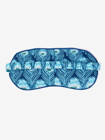 Spritz Wellness Liberty Print Aromatherapy Eye Mask - Caesar Blue