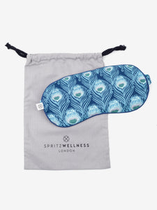 Spritz Wellness Liberty Print Aromatherapy Eye Mask - Caesar Blue