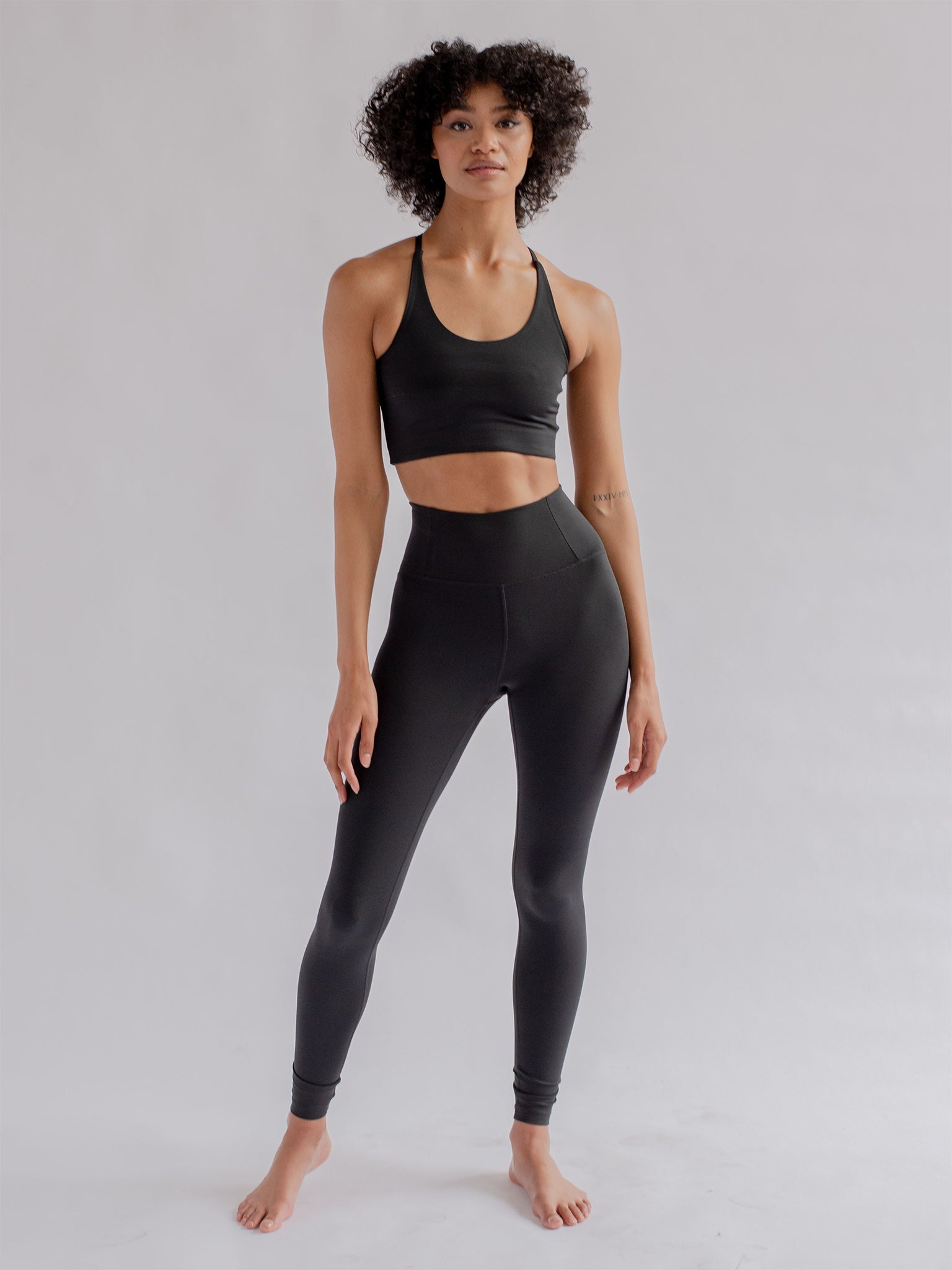 Girlfriend Collective Float High Rise Leggings - Black