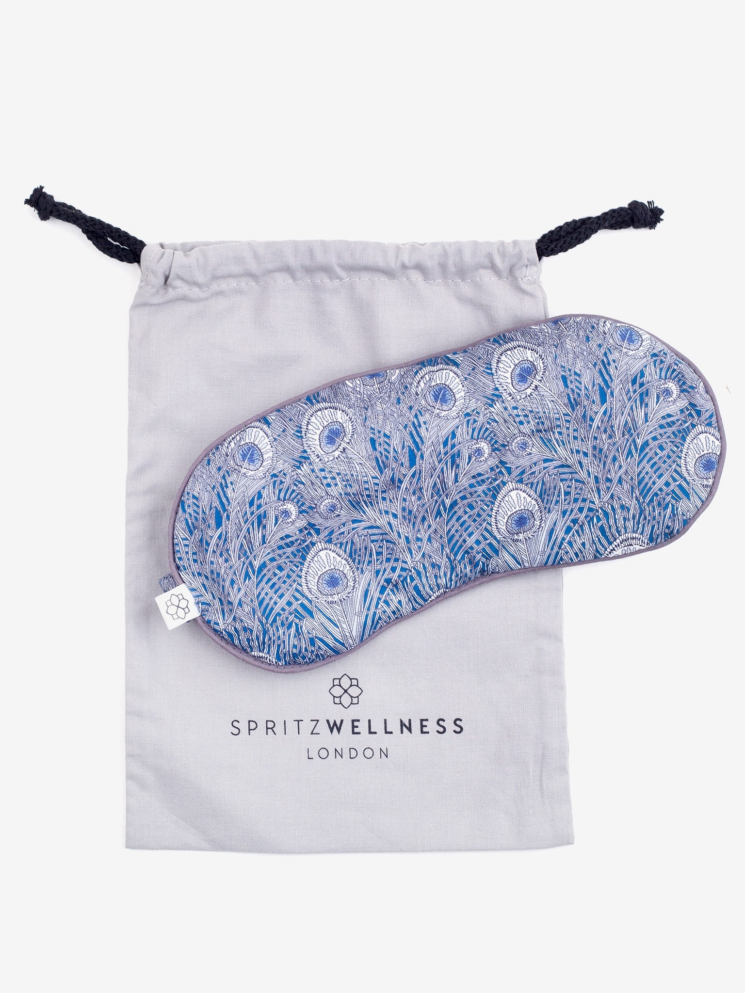 Spritz Wellness Liberty Print Aromatherapy Eye Mask -Hera Blue