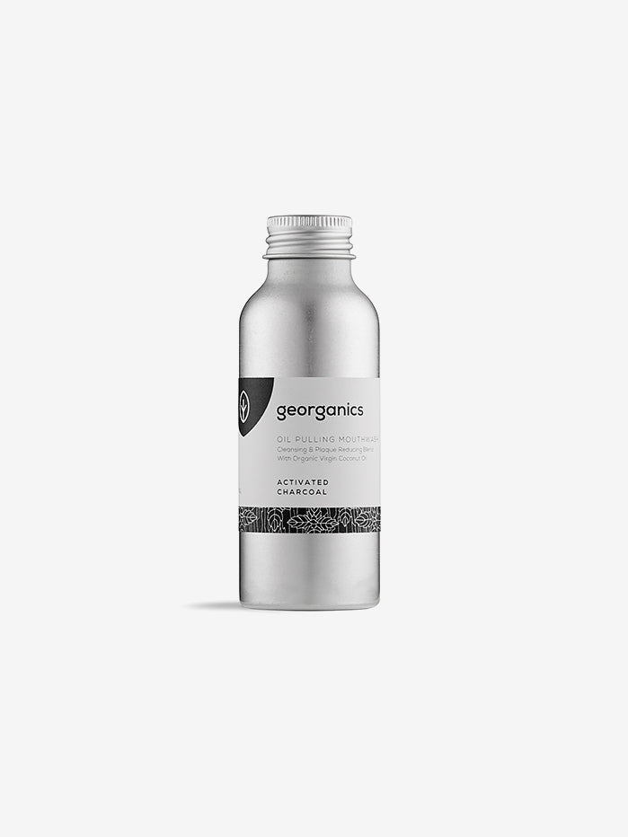 Georganics Charcoal Oil Pulling Mouthwash - 100ml