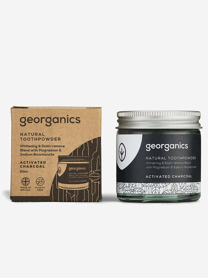 Georganics Charcoal Tooth Powder - 60ml