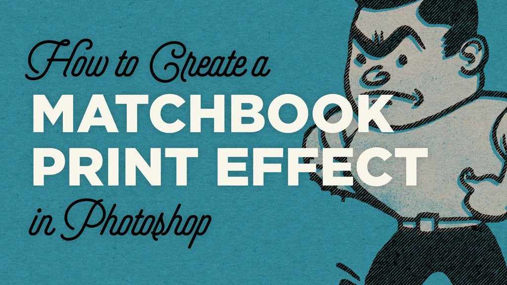 Retro Photoshop tutorial: How to Create a Matchbook Print Effect