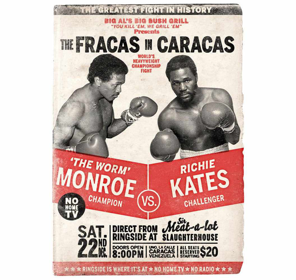 Retro and vintage Photoshop tutorials: boxing posters