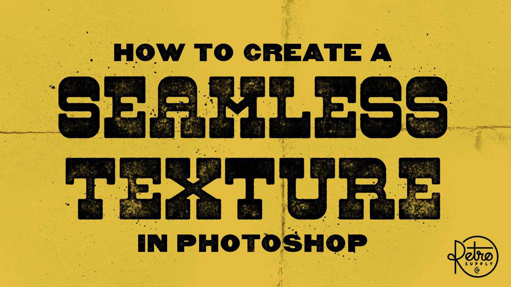 Retro and vintage tutorials: seamless texture