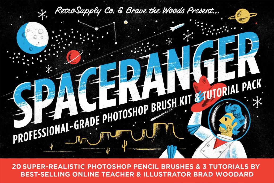 SpaceRanger Photoshop Brush Presets