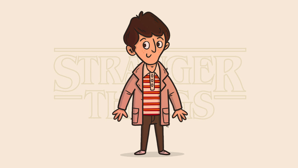 Retro character design tutorials: Stranger Things