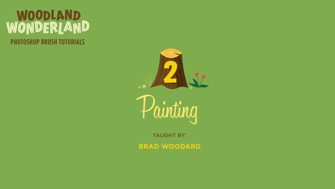 Woodland Wonderland Photoshop Brush Tutorials