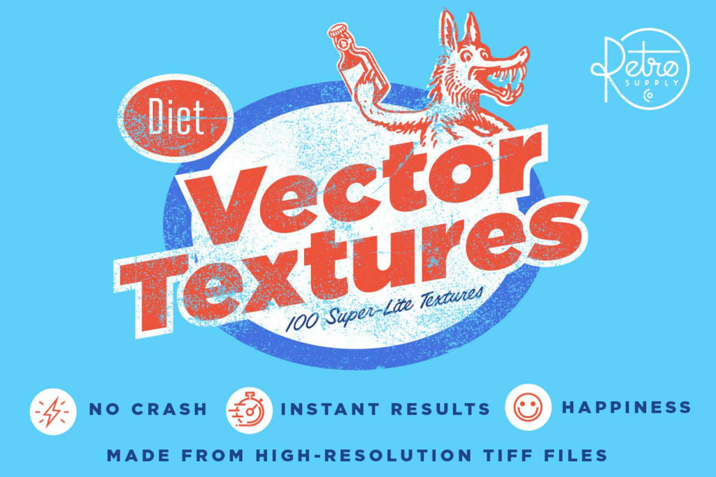 RetroSupply Diet Vector Textures