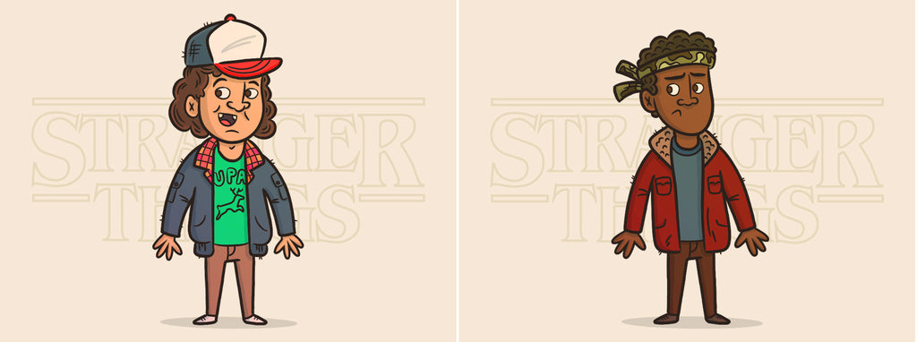 RetroSupply Vector Hero Pack: Rocky Roark, Stranger Things project 