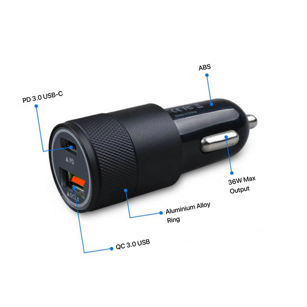 Fast Charge Car Adapter – BlueBolt Chargers