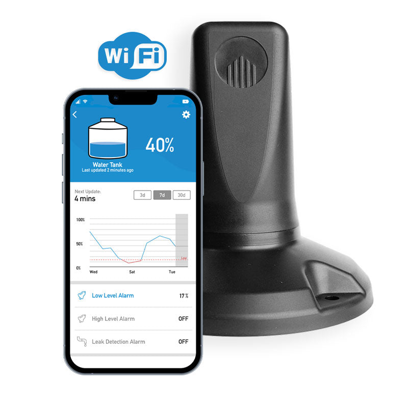 Image of Wifi sensor and phone app