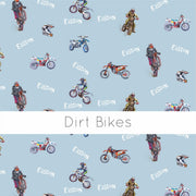 Dirt Bikes Toddler Blanket