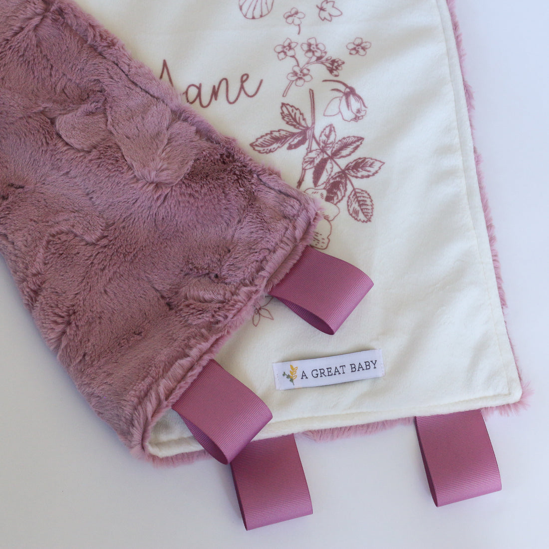 Colleen Floral Mauve Lovie