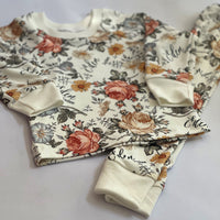 Emily Pajamas  - Short or Long Sleeve (3 months to kids 14)