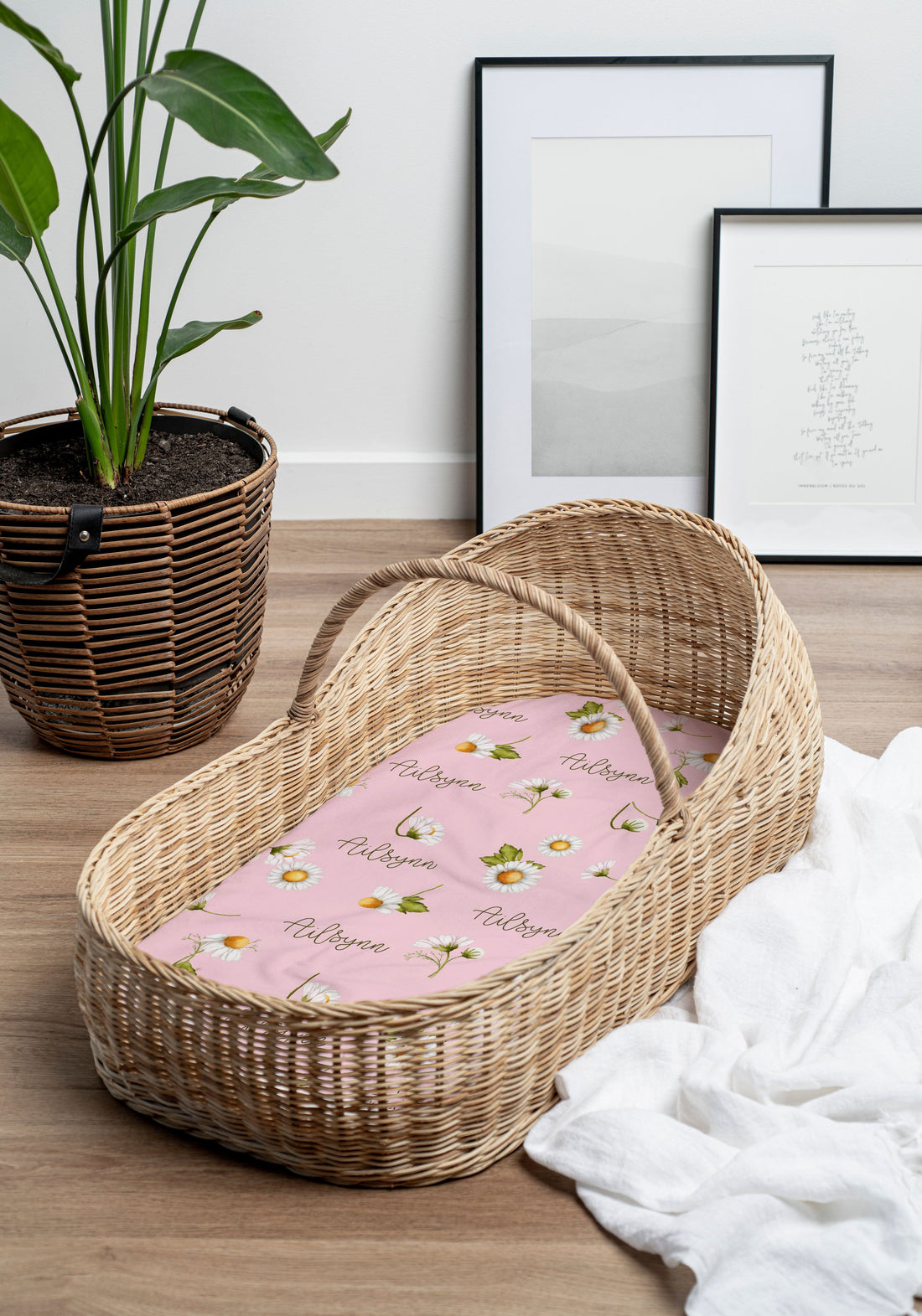 Aisy Daisy Bassinet Sheet