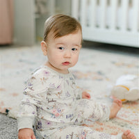 Crystal Jean Lavender Pajamas - Short or Long Sleeve (3 months to kids 14)