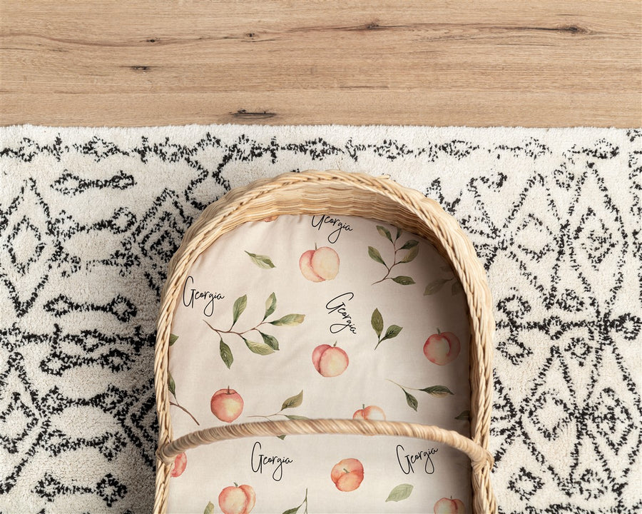 Georgia Peach Bassinet Sheet