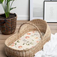 Georgia Peach Bassinet Sheet