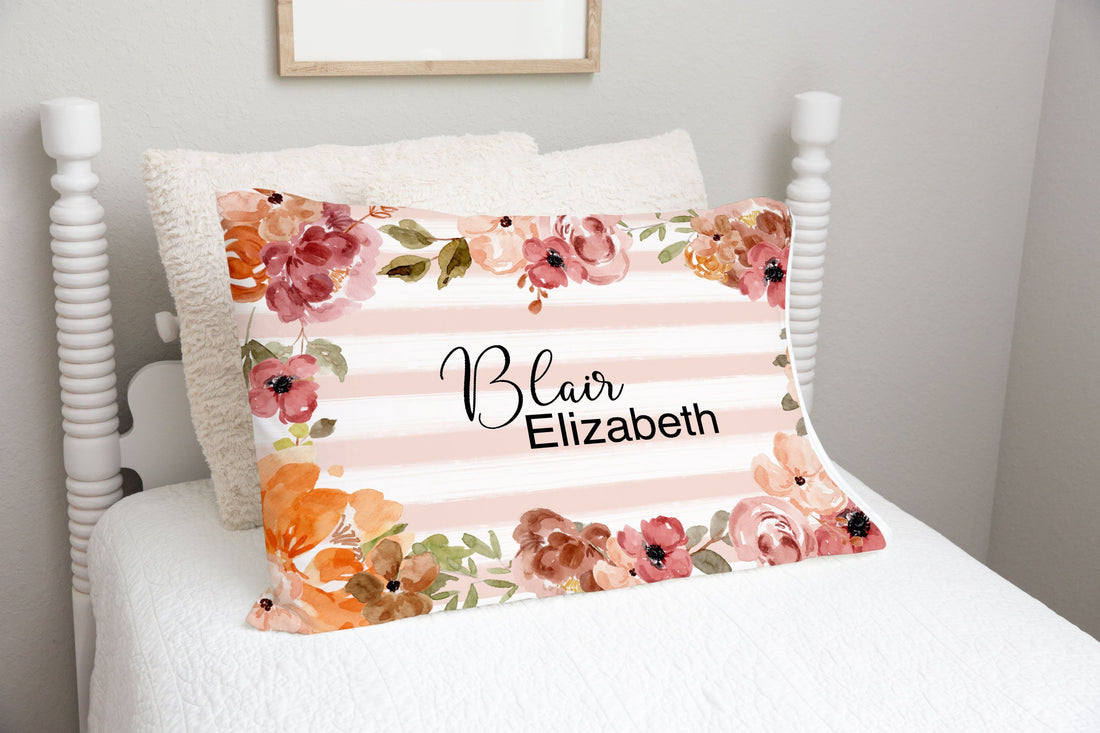 Patti's Fall Floral Pillowcase