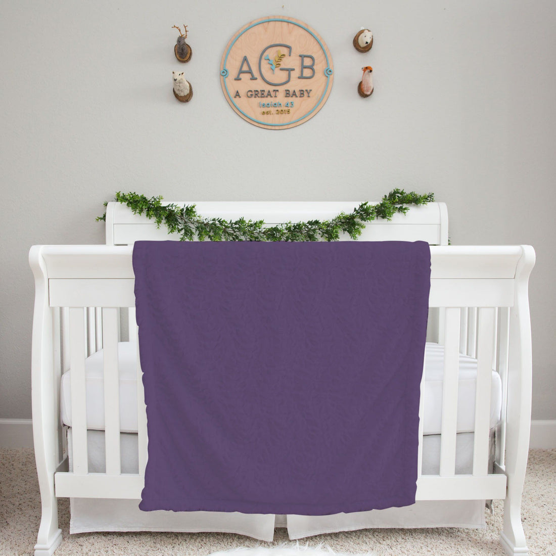 Plum Perfect Baby Deluxe Blanket