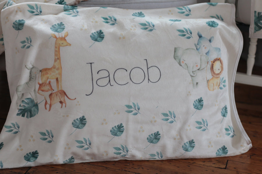 Safari Animals Pillowcase