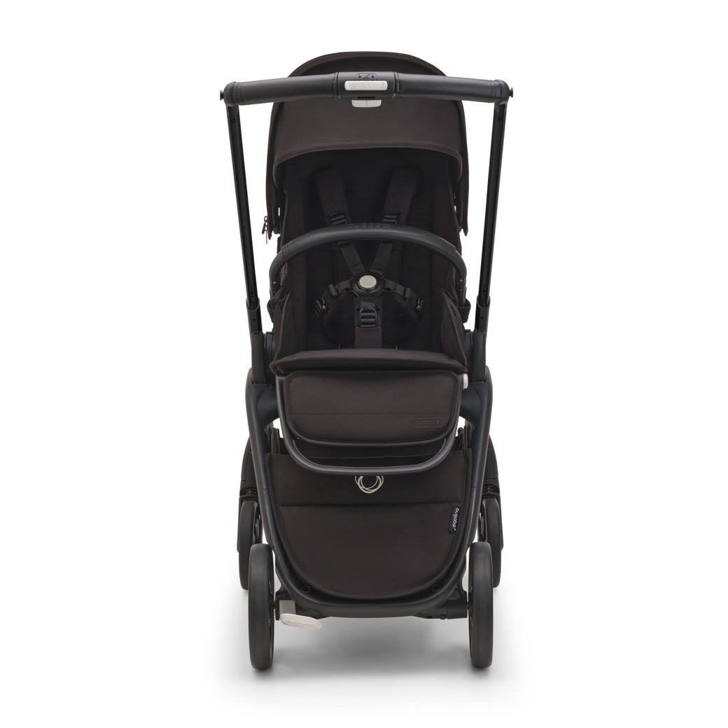 Front view of Bugaboo Dragonfly Stroller  in -- Color_Midnight Black