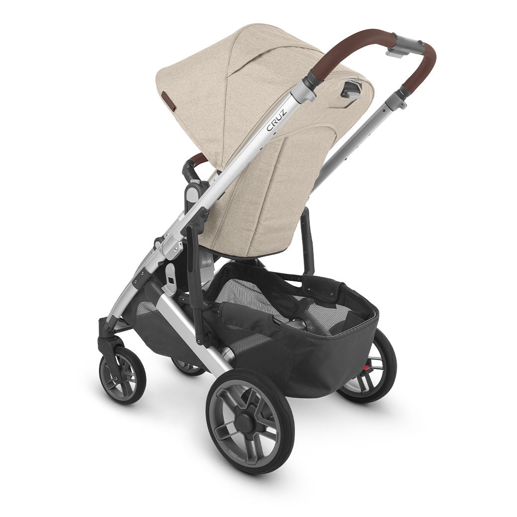 Back side view of UPPAbaby Cruz V2 Stroller in -- Color_Declan