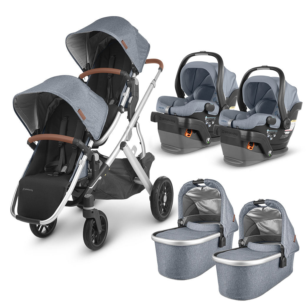 VISTA V2 Twin Travel System with MESA V2 / MESA MAX