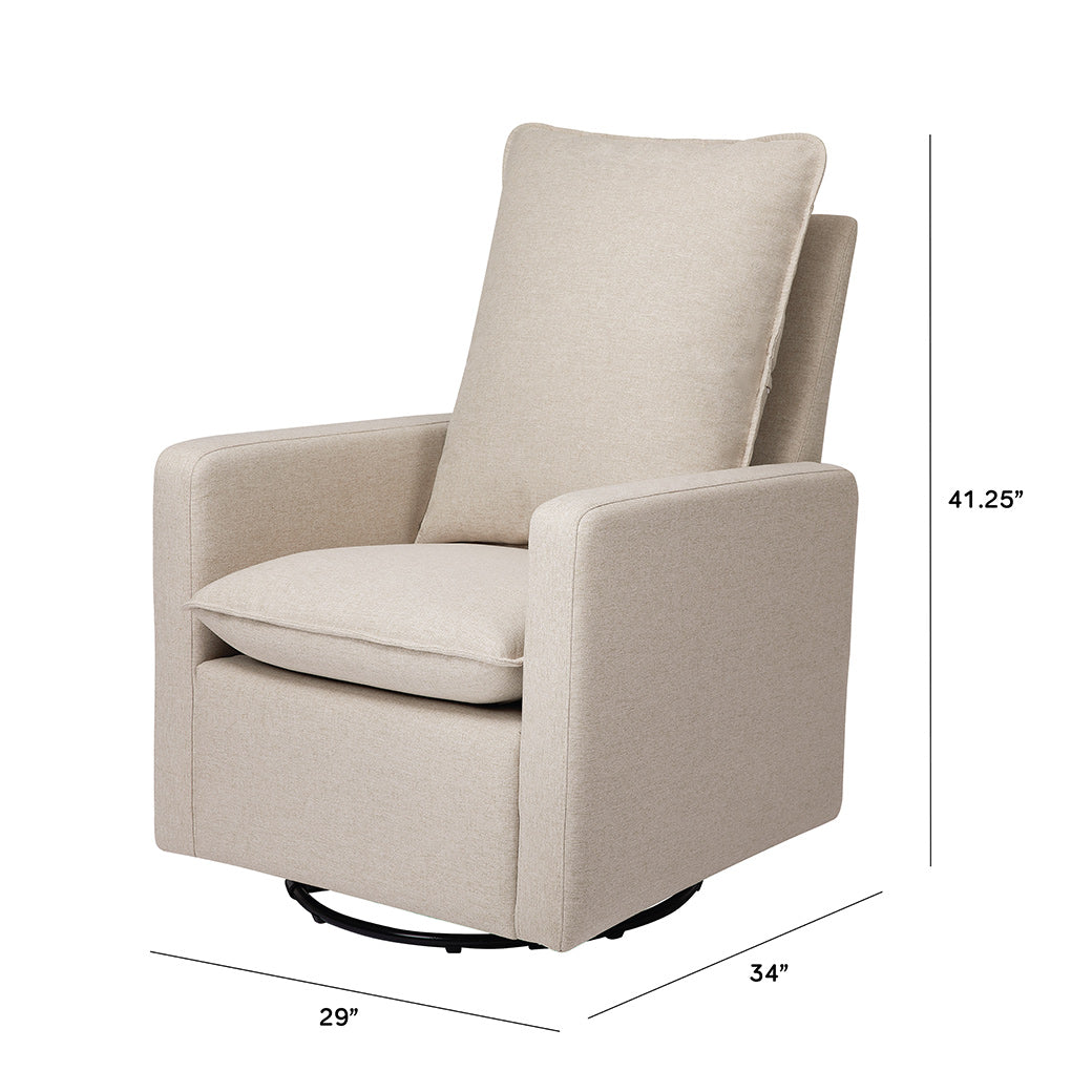 Cali Pillowback Swivel Glider