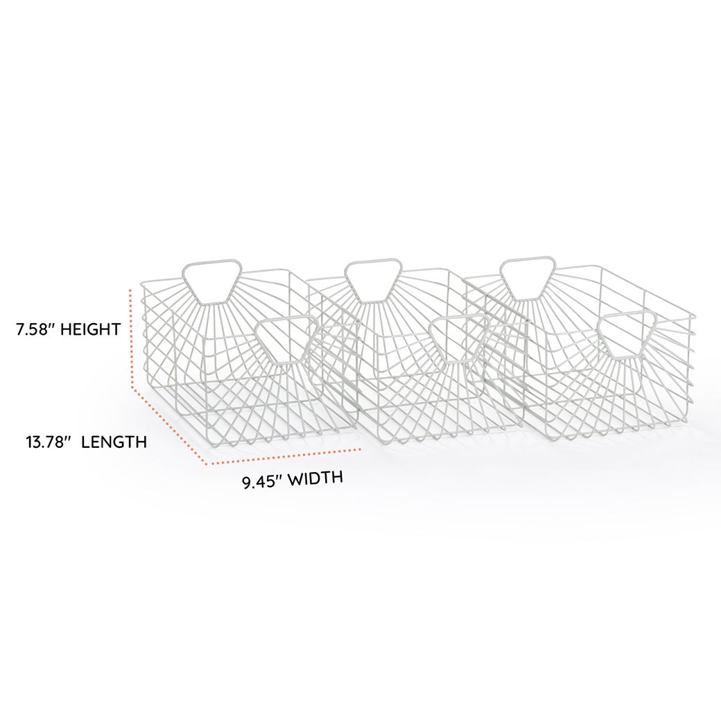 Central Park Storage Baskets (Set Of 3)