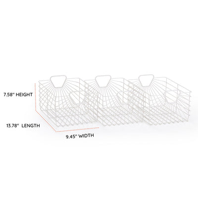 Central Park Storage Baskets (Set Of 3)