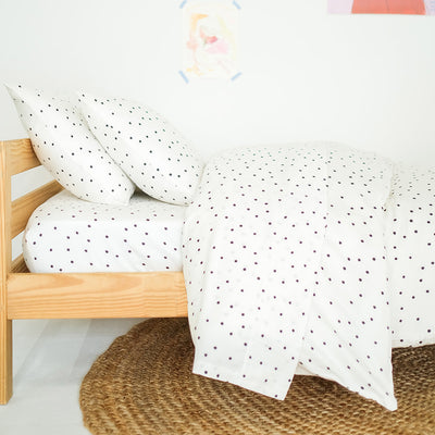 Blockprint Organic Duvet Cover