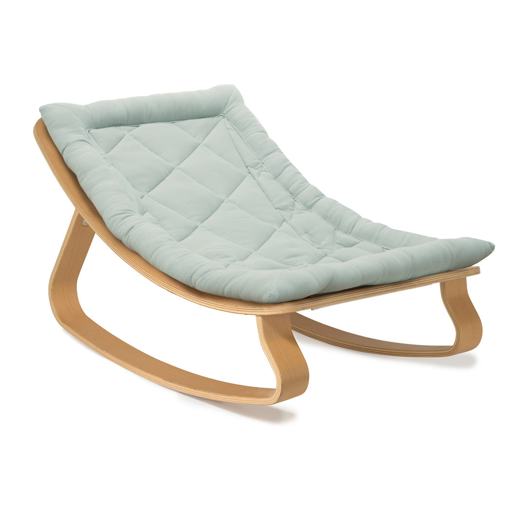 Charlie Crane LEVO Baby Rocker in -- Color_Farrow _ Beech