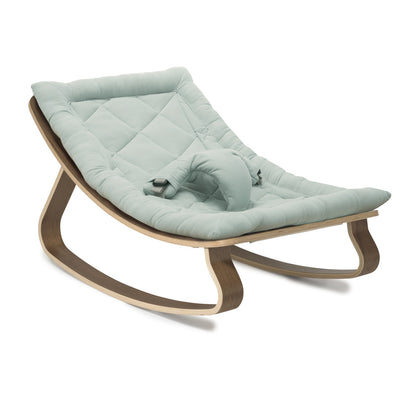 Charlie Crane LEVO Baby Rocker in -- Color_Farrow _ Walnut