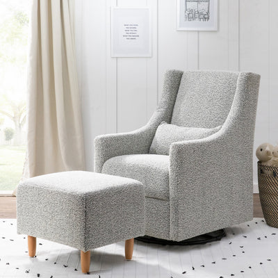 Toco Swivel Glider + Stationary Ottoman