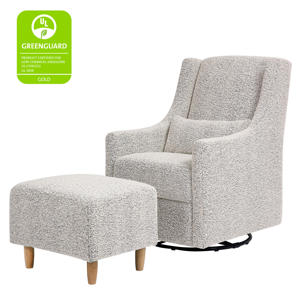 Toco Swivel Glider + Stationary Ottoman