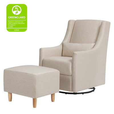 Toco Swivel Glider + Stationary Ottoman