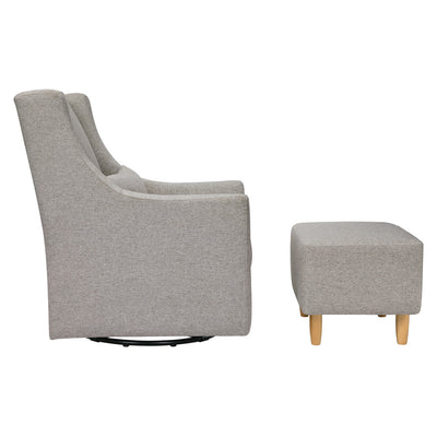 Toco Swivel Glider + Stationary Ottoman