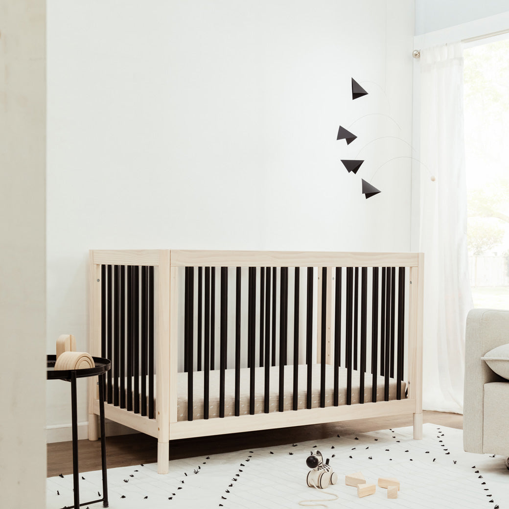 Gelato 4-in-1 Convertible Crib with Toddler Bed Conversion Kit