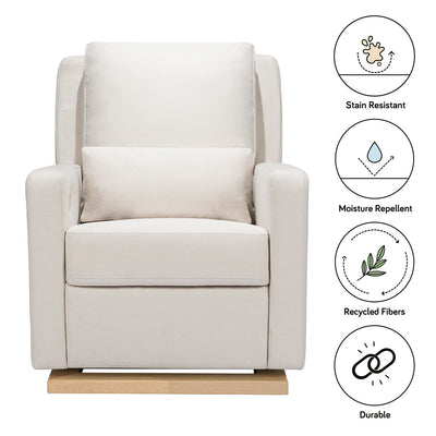 Sigi Electronic Recliner & Glider In Eco-Performance Fabric With USB Port