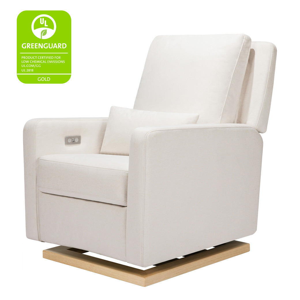 Sigi Electronic Recliner & Glider In Eco-Performance Fabric With USB Port