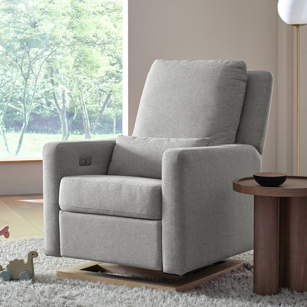 Sigi Electronic Recliner & Glider In Eco-Performance Fabric With USB Port