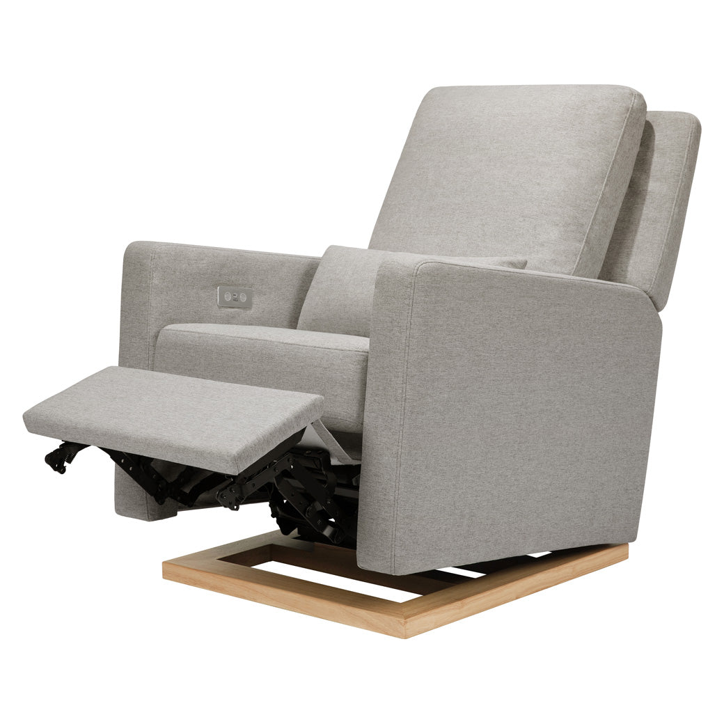 Sigi Electronic Recliner & Glider In Eco-Performance Fabric With USB Port